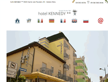 Tablet Screenshot of hotelkennedycaorle.it